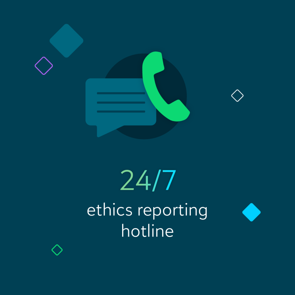 stat 24/7 reporting hotline available to all employees